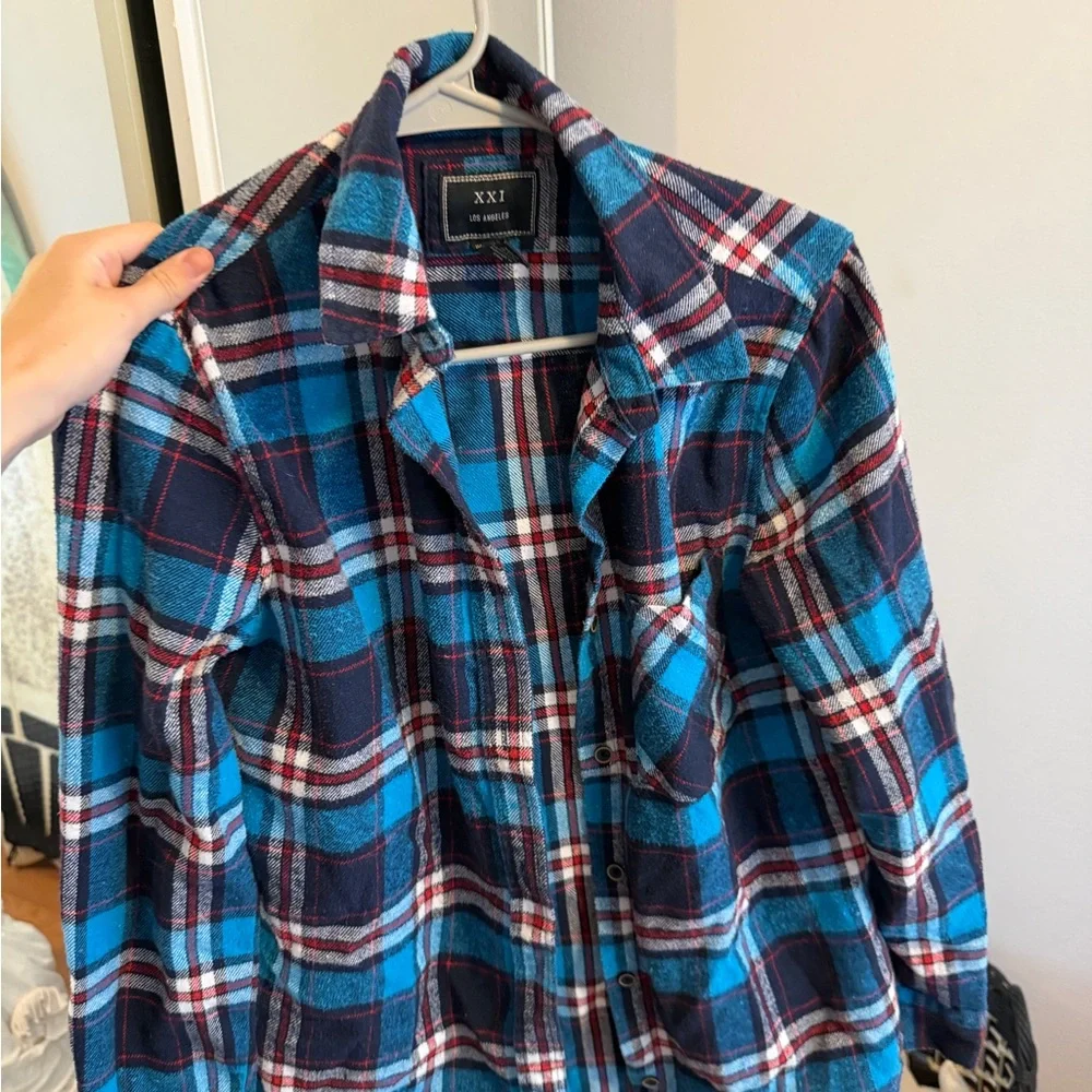 FOREVER 21 plaid shirt - Picture 10 of 11